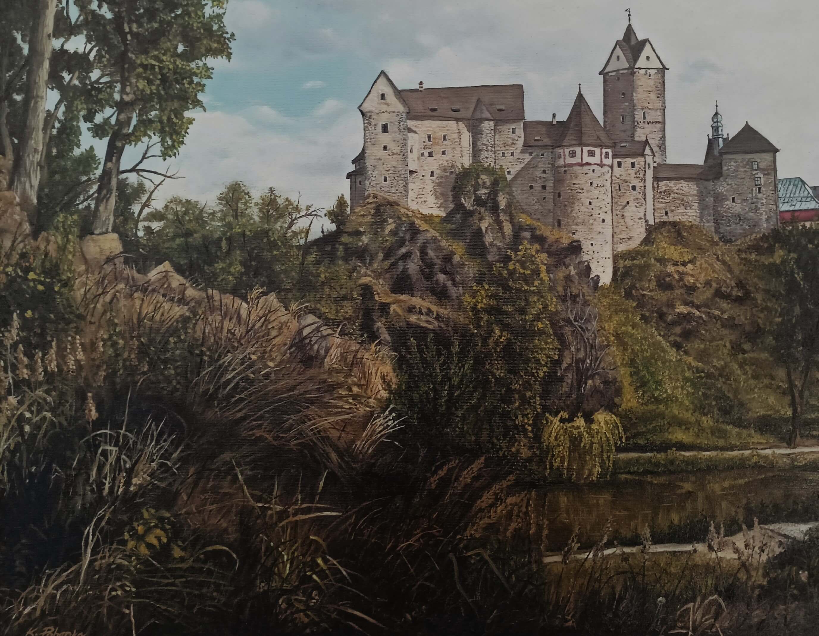 Majestátný Loket (2020) 50x30