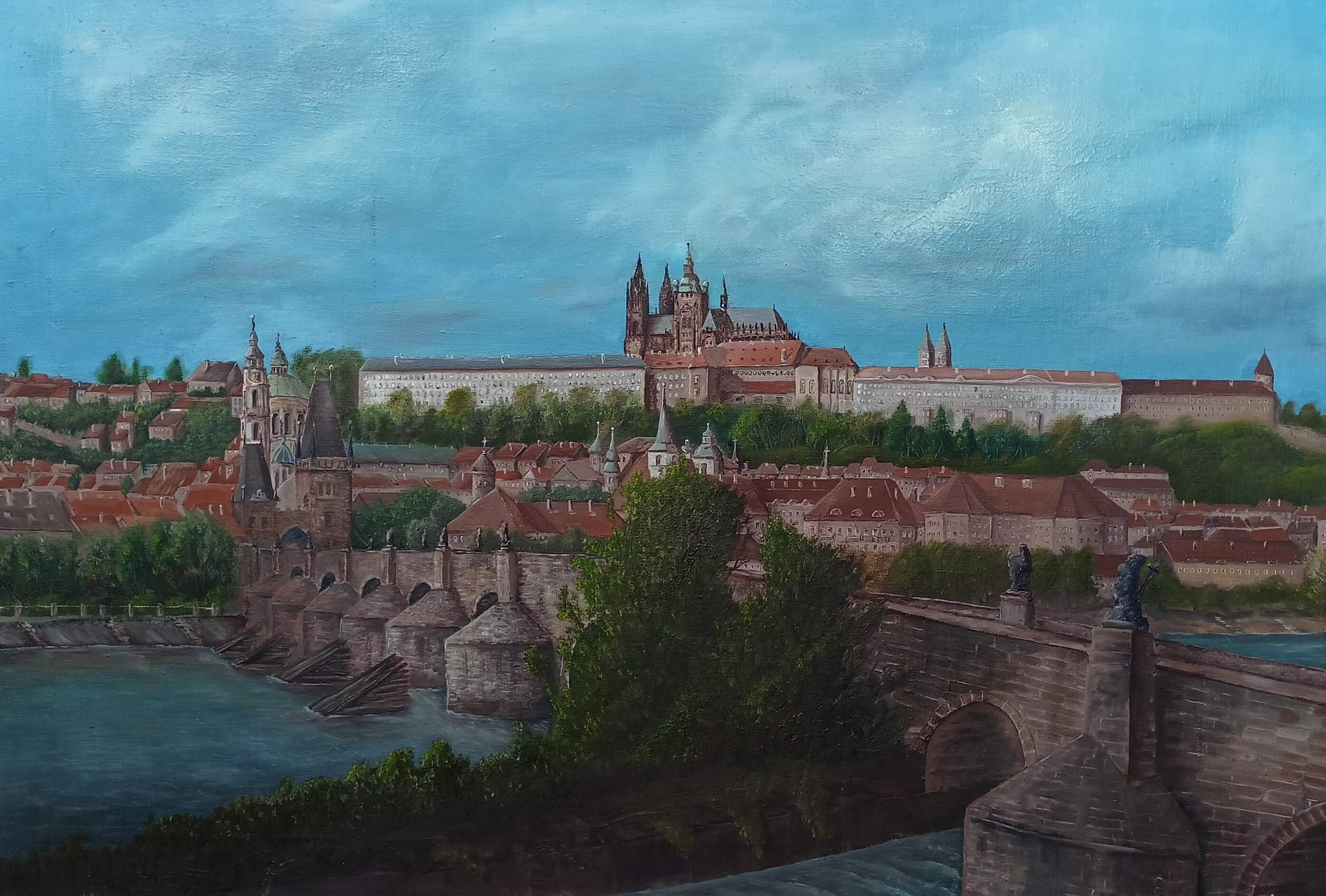 Pražský hrad (2015) 95x65