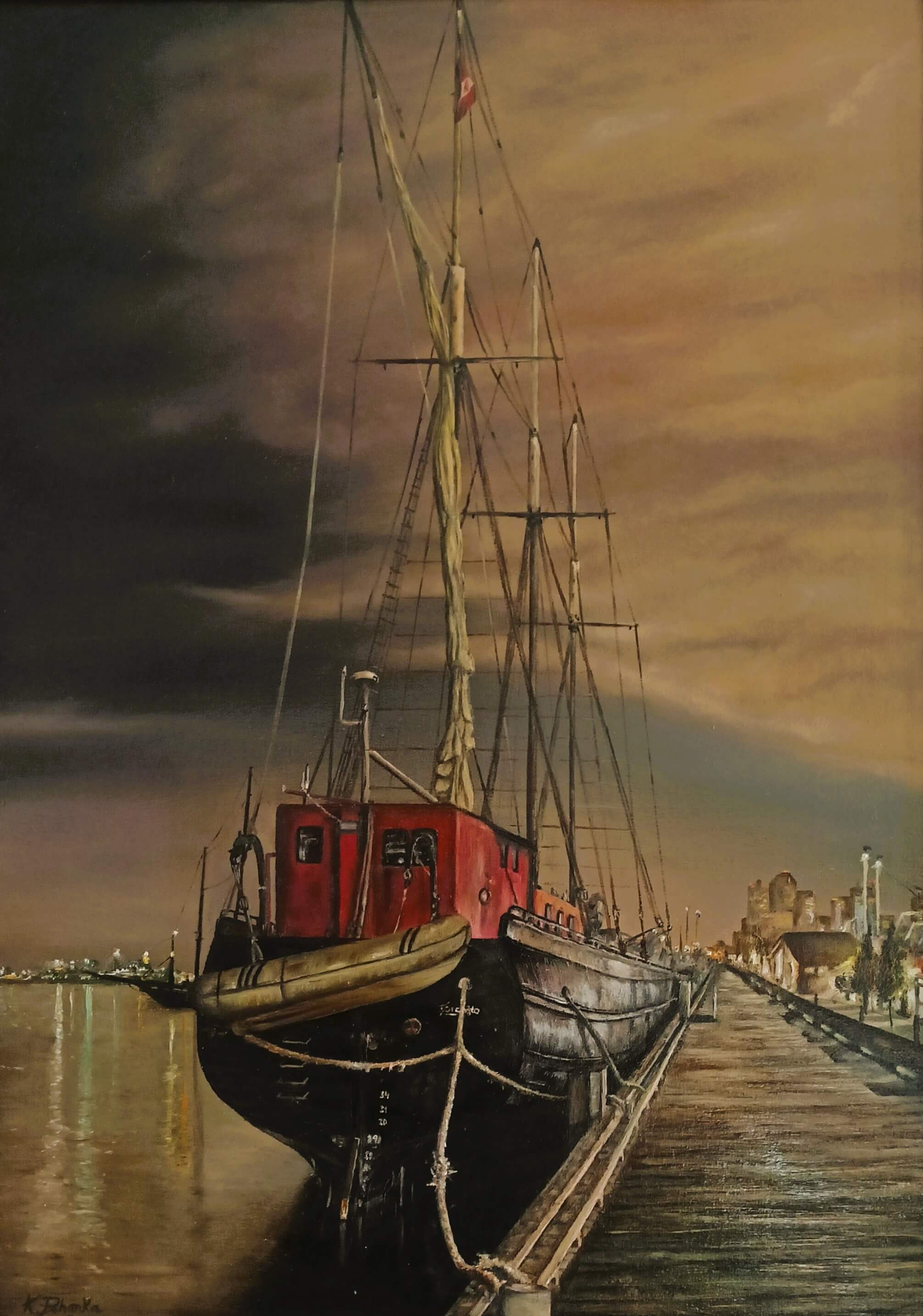 Vlídné kotviště (2016) 60x40