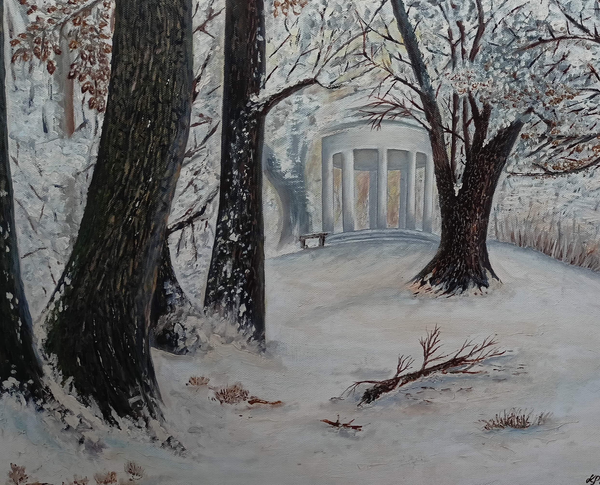 Gloriet v zimě (2015)