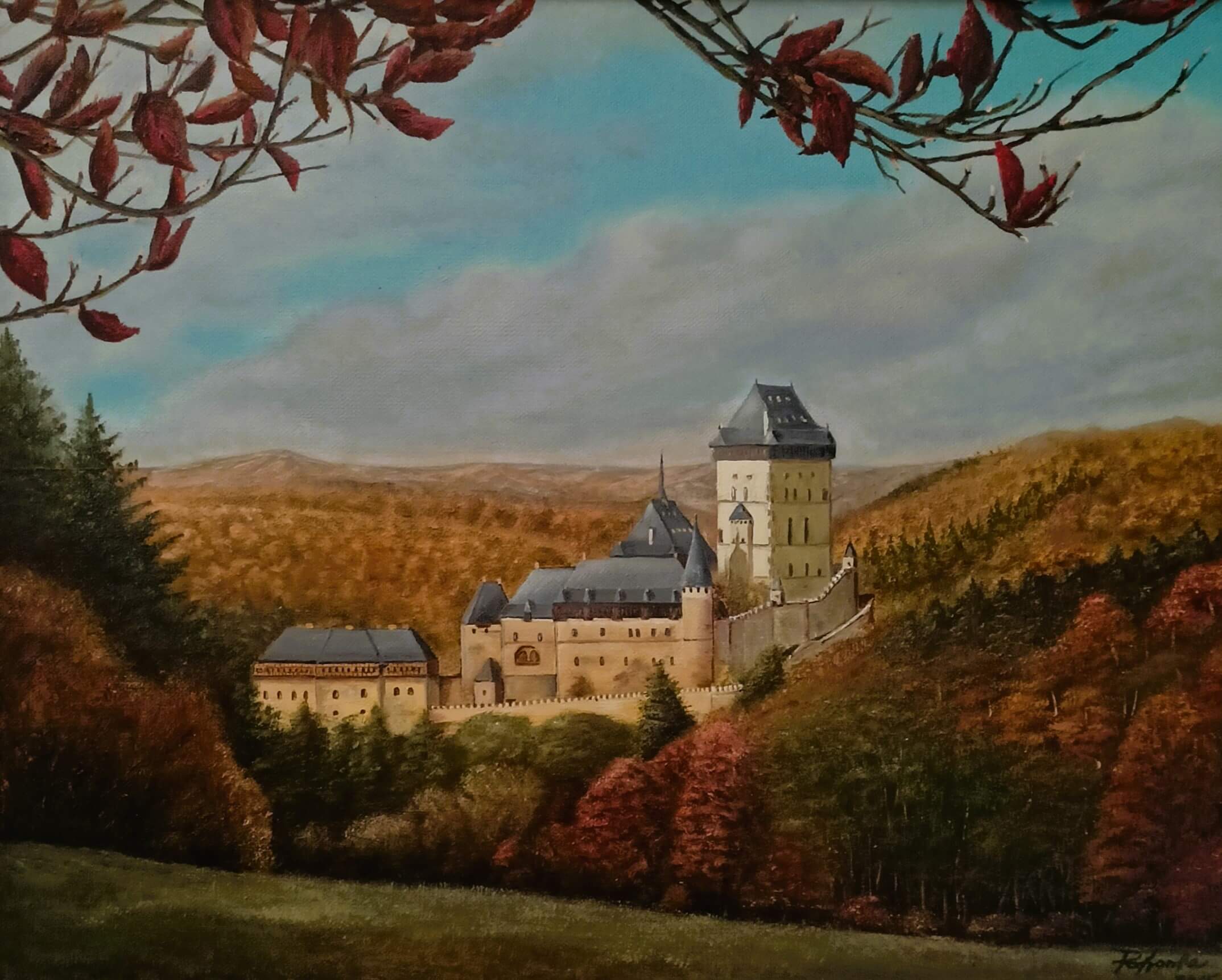 Karlštejn 30x50(2015)