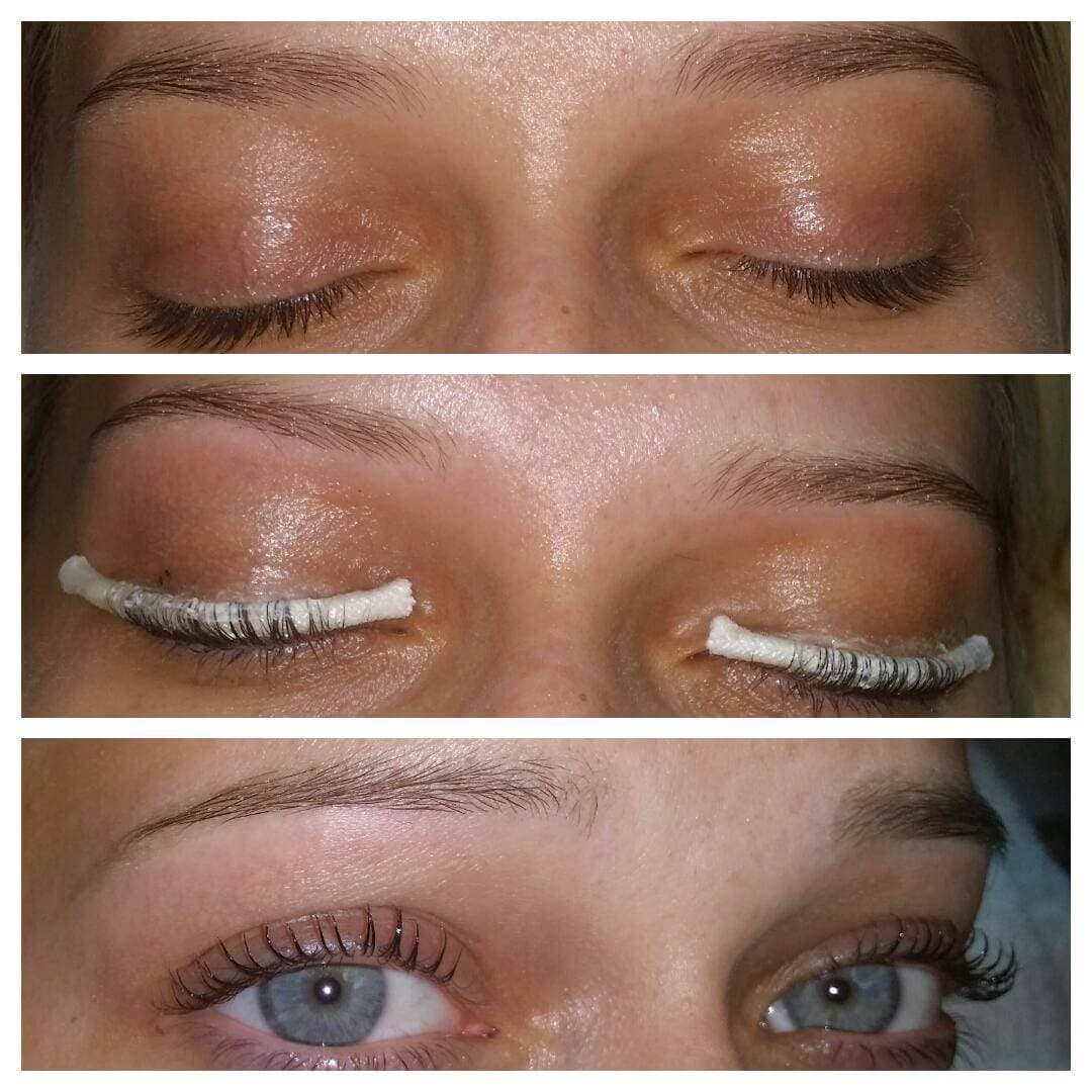 Lash lifting řas